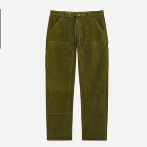 Parke & Ronen army fleece painters pants